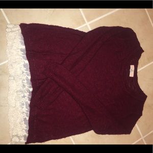 Knit sweater